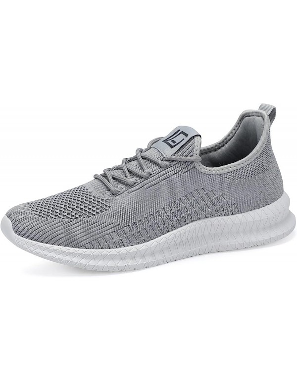 LCGJR Men's Running Shoes Ultra Lightweight Breathable Comfortable Walking Shoes Casual Fashion Sneakers Mesh Workout Shoes
