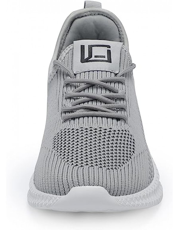 LCGJR Men's Running Shoes Ultra Lightweight Breathable Comfortable Walking Shoes Casual Fashion Sneakers Mesh Workout Shoes