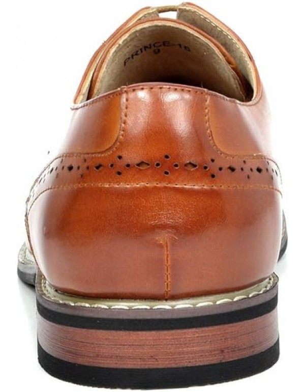Bruno Marc Men's Leather Lined Dress Oxfords Shoes