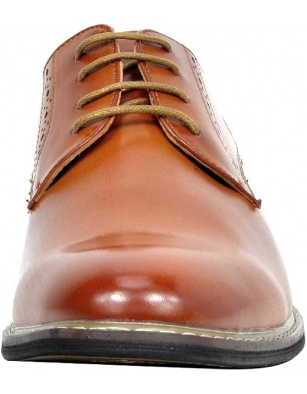 Bruno Marc Men's Leather Lined Dress Oxfords Shoes